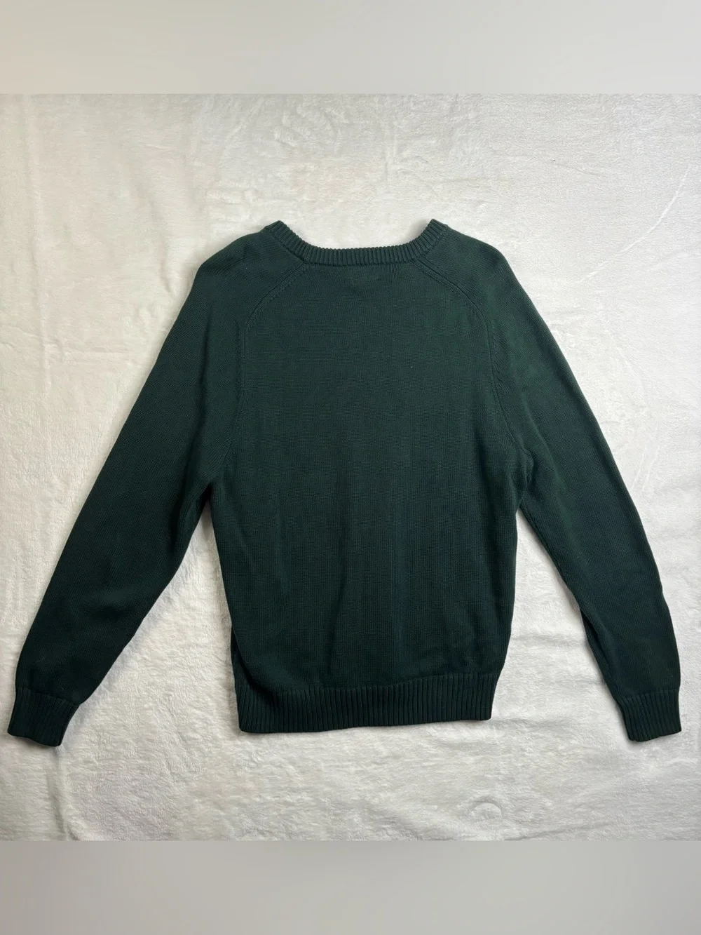 Vintage J. Crew Dark Green Crewneck Sweater
